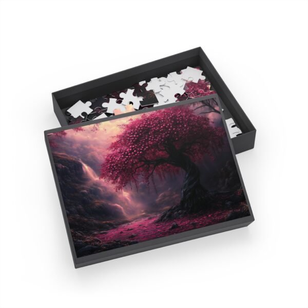 Puzzle Gothic Tree Painting