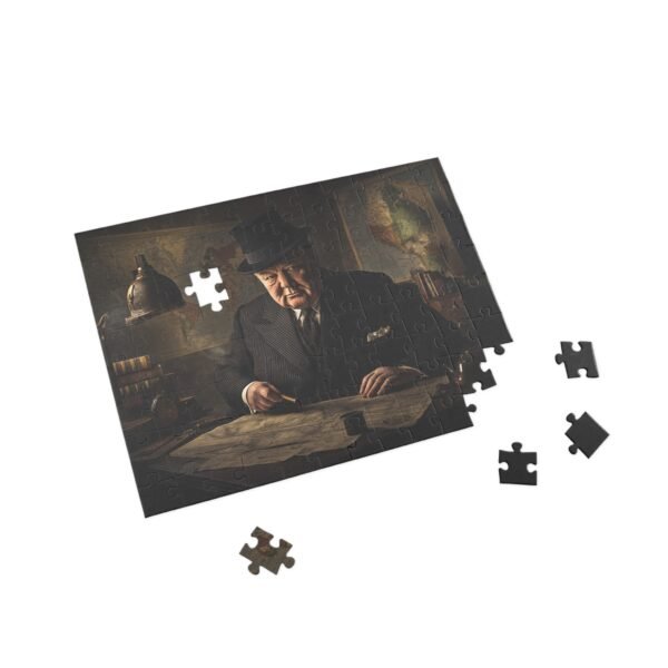 Puzzle - Winston Churchill World War II Portrait