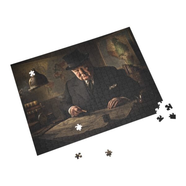 Puzzle - Winston Churchill World War II Portrait