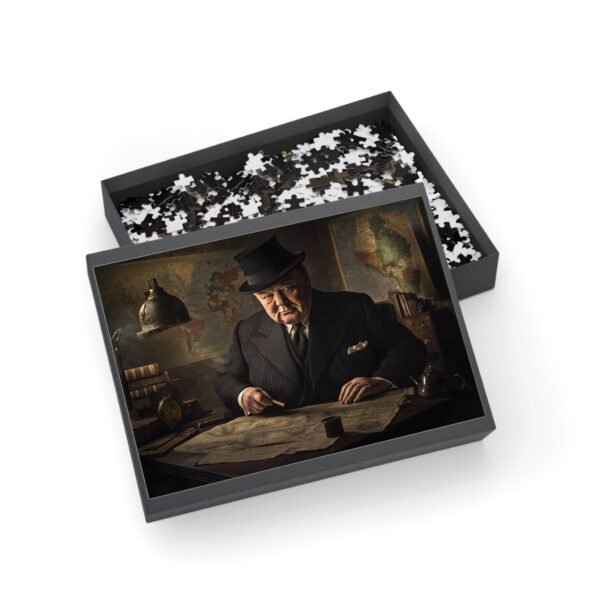 Puzzle - Winston Churchill World War II Portrait