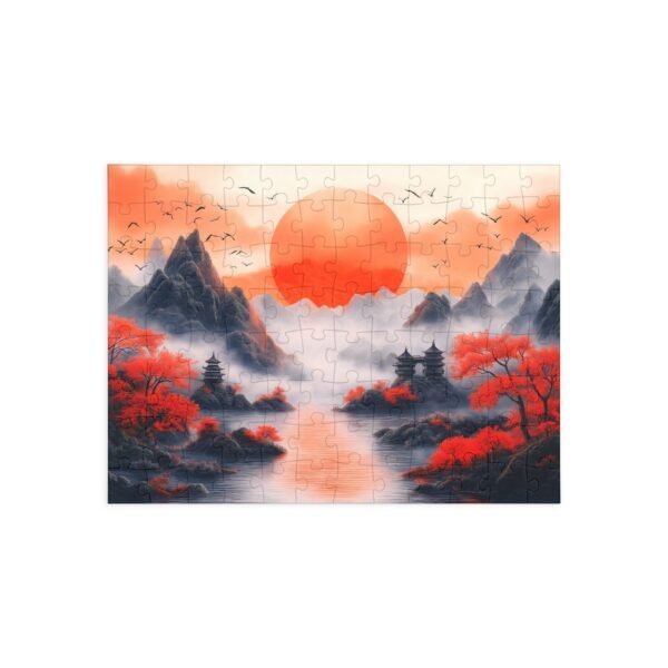 Puzzle Chinese Landscape Painting Style