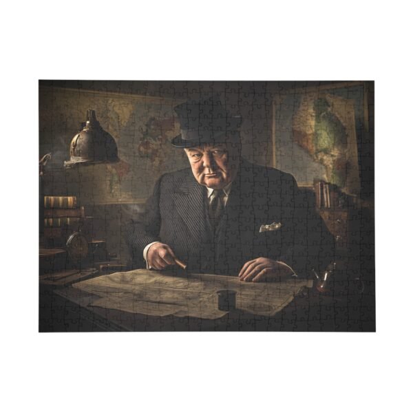 Puzzle - Winston Churchill World War II Portrait