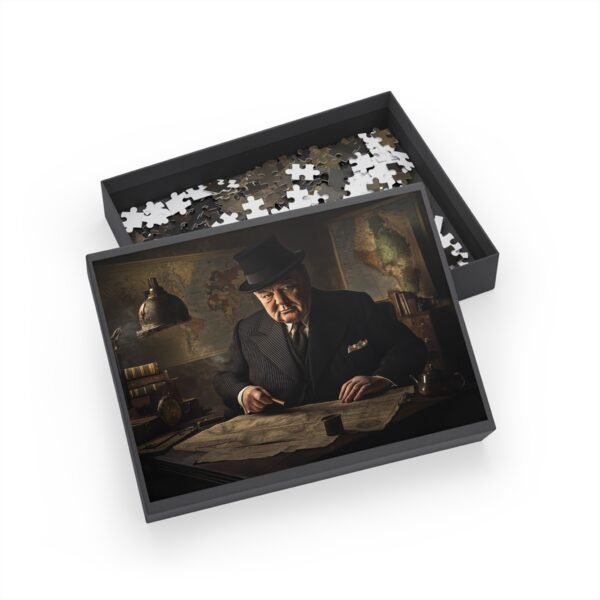 Puzzle - Winston Churchill World War II Portrait
