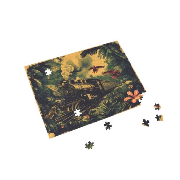 Puzzle - Amazon Jungle Train Scene