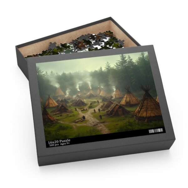 Puzzle - Haudenosaunee Longhouses
