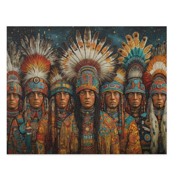 Vibrant Native American Art Puzzle