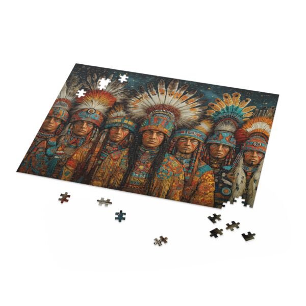 Vibrant Native American Art Puzzle