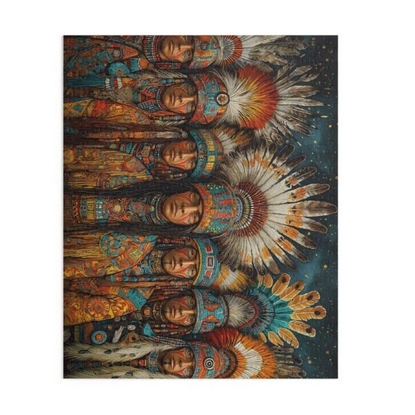 Vibrant Native American Art Puzzle