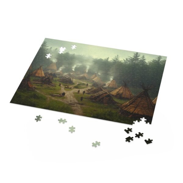 Puzzle - Haudenosaunee Longhouses