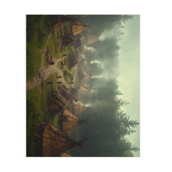 Puzzle - Haudenosaunee Longhouses