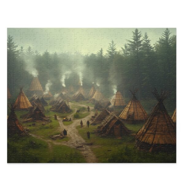 Puzzle - Haudenosaunee Longhouses